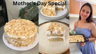 NO Eggs Toasted Almonds Cake | बनाने में कितना भी time लगे, मिनटों में सफाचट हो गया | Mother's Day