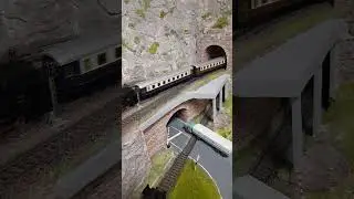 M&auml;rklin Dampflok 89 in Doppeltraktion, Rekordlok auf der Modelleisenbahn, mit Museumszug, H0 1:87