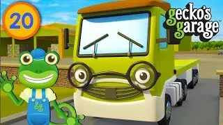 BIG Truck Songs | Nursery Rhymes | Gecko's Garage | Educational Videos For Toddlers