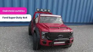 Mamido Elektrick&eacute; aut&iacute;čko Ford Super Duty 4x4