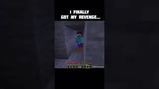 I finally got my revenge... #minecraft #shorts