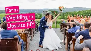 THE PERFECT FARM WEDDING IN NEW YORK - Destination Wedding at Gilbertsville Farmhouse, Finger Lakes