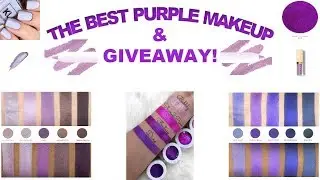 THE BEST PURPLE MAKEUP & GIVEAWAY