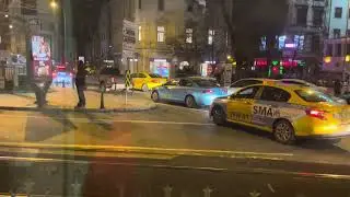 Поездка на трамвае Bombardier Flexity Swift по маршруту Т1 Стамбул!