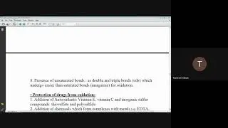 صيدلانيات 3  نظري chemical incompatibility