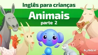 Animais da fazenda em Inglês  | Inglês para crianças | Aprenda palavras em inglês com Buddy.ai