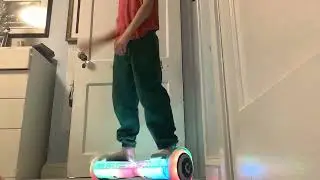 Solving cube on hover board under 45 seconds