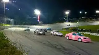 Shadybowl Speedway PowderPuff Compacts Crash
