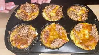 ZucchiPfaMafi-Zucchini-Paffkuchen-Maffins eine Leckerei #rezept #pfannkuchen #einfachkochen #lecker