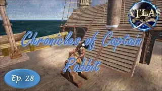 Atlas Gameplay. Chronicles of Captain Rabbit. Ep.28 Brigantine Build