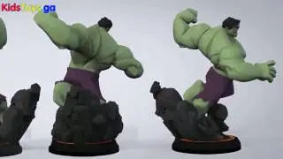 Playing Lego - EXCLUSIVE LOOK Hulk Premium Figure Unreleased Prototype For Disney Infinity 3 0-