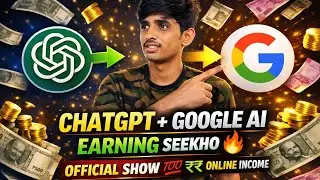 🔥 CHATGPT & GOOGLE AI SE ONLINE EARNING | SEEKHO OFFICIAL SHOW 🔥