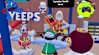 🚁 Вечеринка с наборами ToyMaker 🎉 в Yeeps, часть 1️⃣ с Ричи, Майклом, TNT🧨 и RadiationBomb☢️ #vr ...