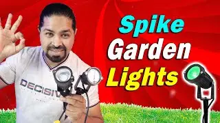 Garden lights ideas | D'mak garden spike lights | Fancy lights | outdoor lighting ideas