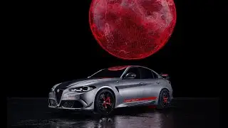 Alfa Romeo Giulia Quadrifoglio Luna Rossa. Liquid Silver. Solid Thrills. Red Emotions.