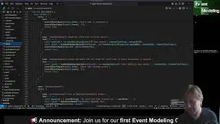 Live Stream Event Modeling and Event Sourcing