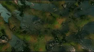 Swamp Before Sunset - Moving Battle Map