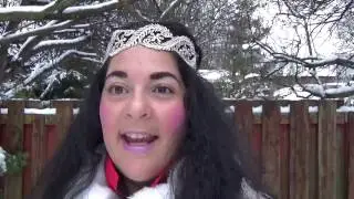 TeaTime With MrsCottonCandy - Tea Review & It Snowed !!!