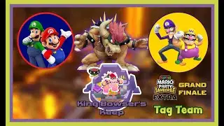 Super Mario Party JAMBOREE (EXTRA) (GRAND FINALE) - King Bowser's Keep (Tag Team) #marioparty