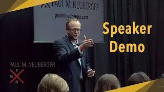 Paul M. Neuberger - Speaker Demo