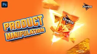 TOP NOTCH Product manipulation advertising design | Full Photoshop tutorial