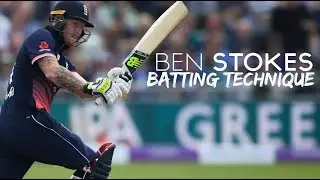Ben Stokes Batting Technique