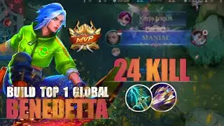 BENEDETTA EARLY GAME MAP ROTATION TUTORIAL!! BENEDETTA GAMEPLAY | MLBB | Mobile legends |