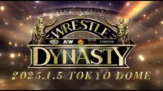 AEW x NJPW x CMLL x ROH x STARDOM WRESTLE DYNASTY ANNOUNCEMENT