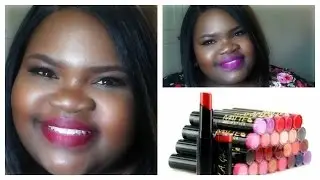 NEW LA Girl Matte Flat Velvet Lipstick Swatches