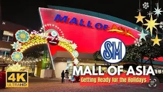 SM MOA AT NIGHT 2024 | 8K Timelapse | MOA by the BAY