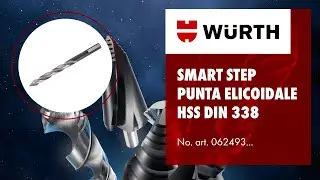 SMART STEP punta elicoidale HSS DIN 338