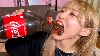 コーラの中身がゼリーになってて飲めないドッキリしかけたらまさかの展開にww