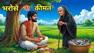 🔴 भरोसे की कीमत। Hindi Moral Story | kahani |bed time story | cartoon story | कहानी