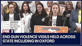 End Gun Violence vigils held across state including in Oxford