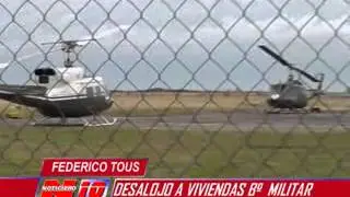 DESALOJO A BARRIO MILITAR