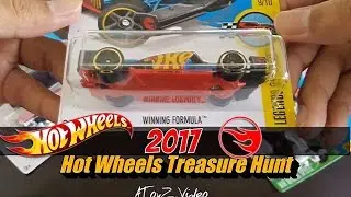 Hot Wheels Treasure Hunt 2017 Winning Formula Closer Look