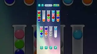 Ball Sort Puzzle Level 11- 15 Walkthrough Solution 