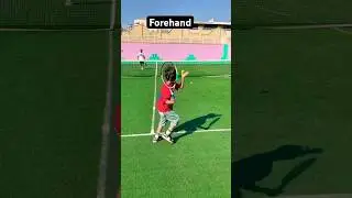 Angle, power, control&hellip; this is the real forehand! 🔥#forehand#tennis