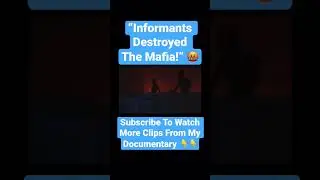 &ldquo;Informants Destroyed The Mafia!&rdquo; 🤬 -Chicky Cecchetelli  #mafia #informant #rat #snitch #government