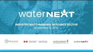 waterNEXT Industry Matchmaking: Resource Sector