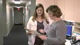 Southeast Primary Care's Nurse Practitioner Katie Lomax, glad to be back home.