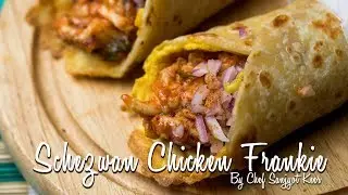 Schezwan Chicken Frankie | Street Food | Chef Sanjyot Keer | Your Food Lab