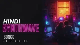 Lost in the Neon Fog 🌫️ | Deep & Moody Hindi Retrowave Playlist