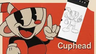 Cuphead - Art Timelapse