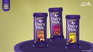 Cadbury Dairy Milk Variants - Fresh New Look - Trampoline - English