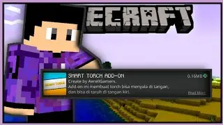 Download Smart Torch Addon for MCPE/Bedrock 1.18+
