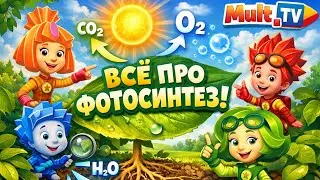 Фиксики Всё про Фотосинтез | Позновательная Серия | Mult_TV 