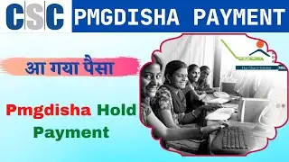 Pmgdisha hold payment released | Pmgdisha november hold payment kab ayega | pmgdisha october payment