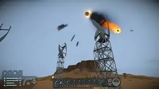 Base Hit by Meteor | Space Engineers
