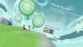 Floral Pursuit | Windblume's Breath Event | Genshin Impact | No Commentary
